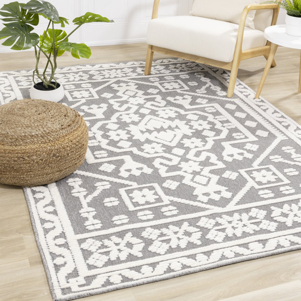 Foundry Select Lavall Cream/Gray Rug Wayfair